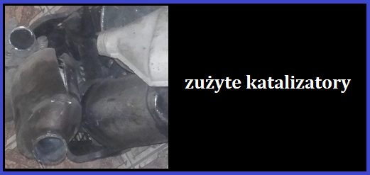 zużyte katalizatory